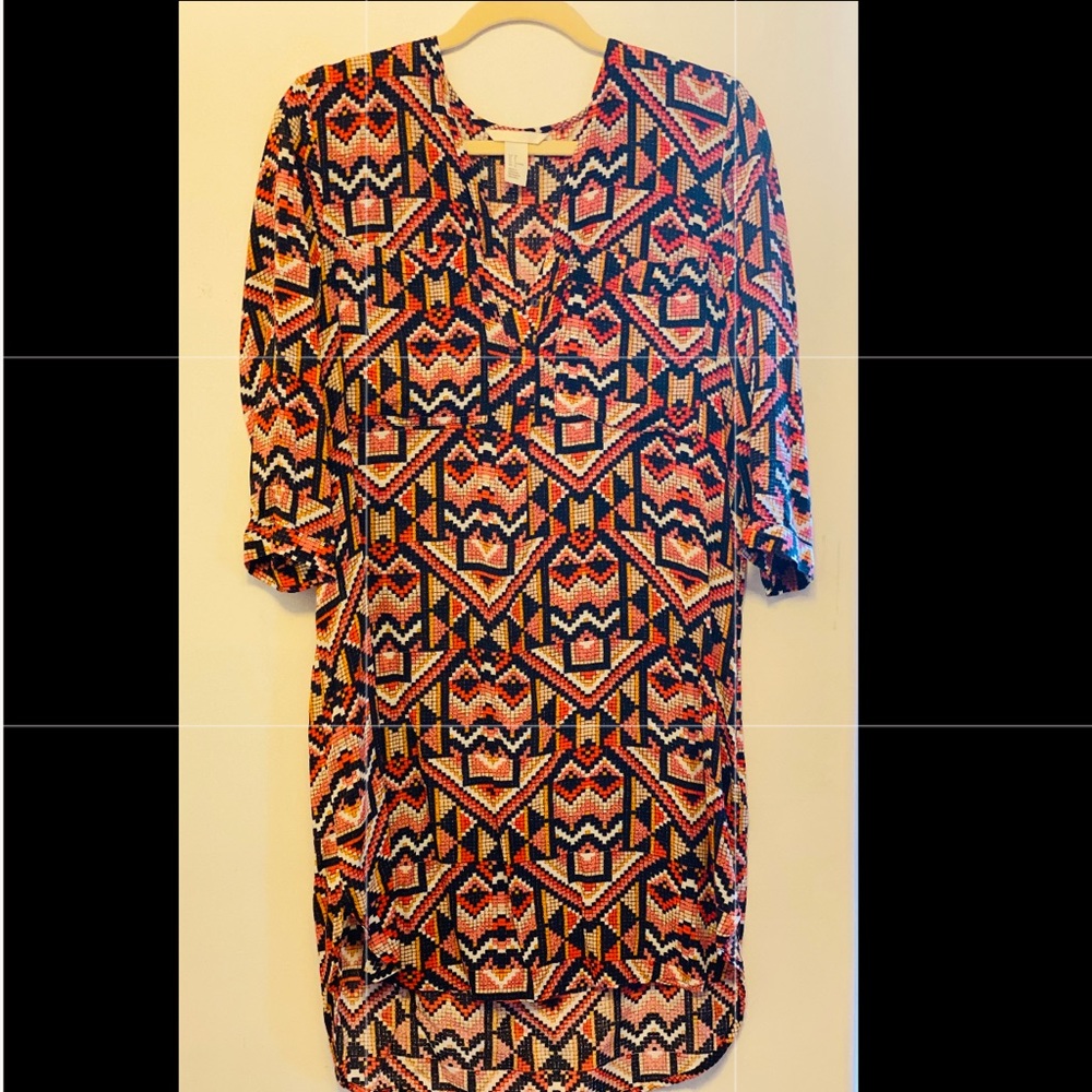 H&M Colorful printed dress
